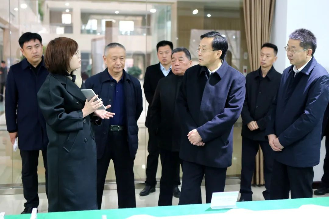 鄒平市委副書(shū)記、代市長(cháng)張謙一行來(lái)山東三星集團調研