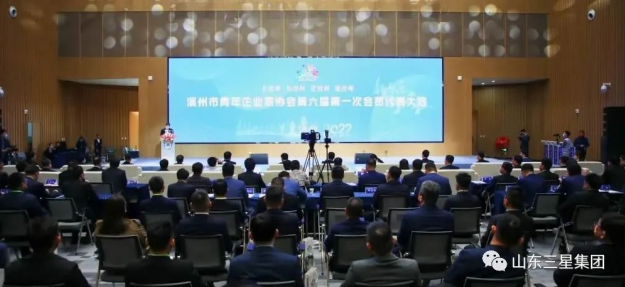 山東三星集團董事長(cháng)王亞群獲評“2021年度濱州市杰出青商”