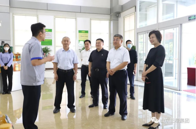 濱州市人民檢察院黨組書(shū)記、檢察長(cháng)王體功來(lái)山東三星集團調研