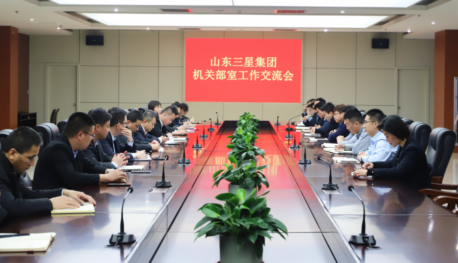 通力協(xié)作 高效推進(jìn)｜山東三星集團組織召開(kāi)部室工作交流會(huì )