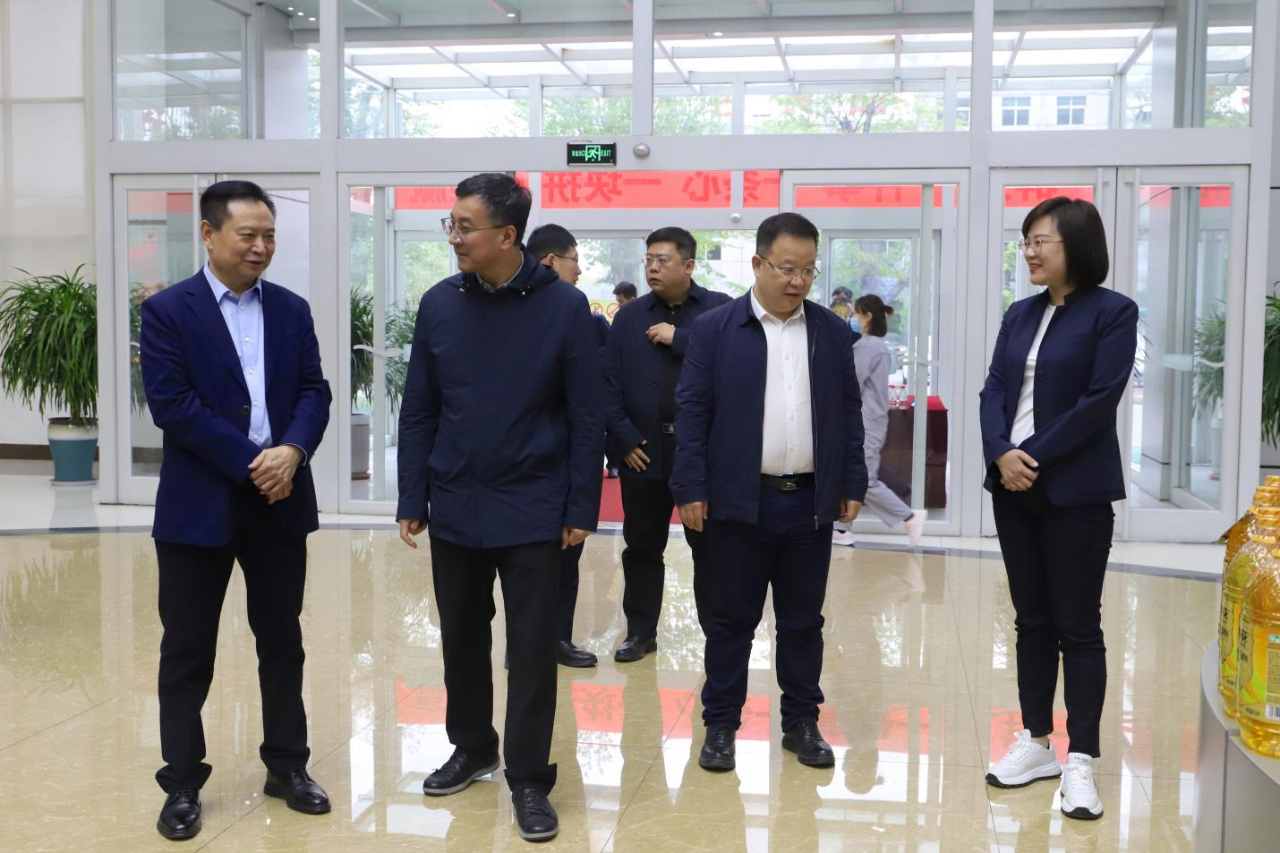 吉林省延邊自治州考察團來(lái)山東三星集團參觀(guān)考察