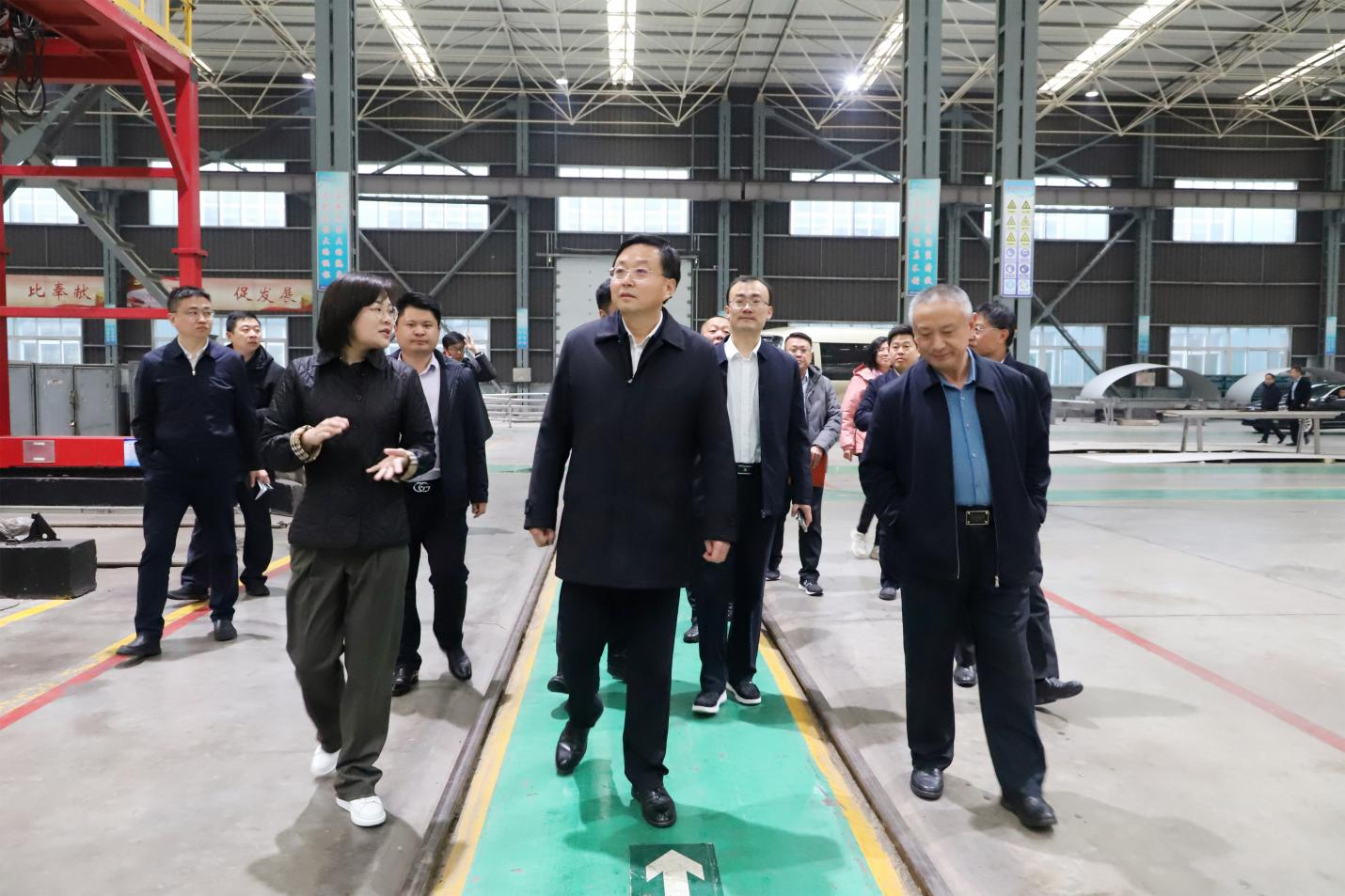 鄒平市委副書(shū)記、市長(cháng)張謙來(lái)山東三星集團調研
