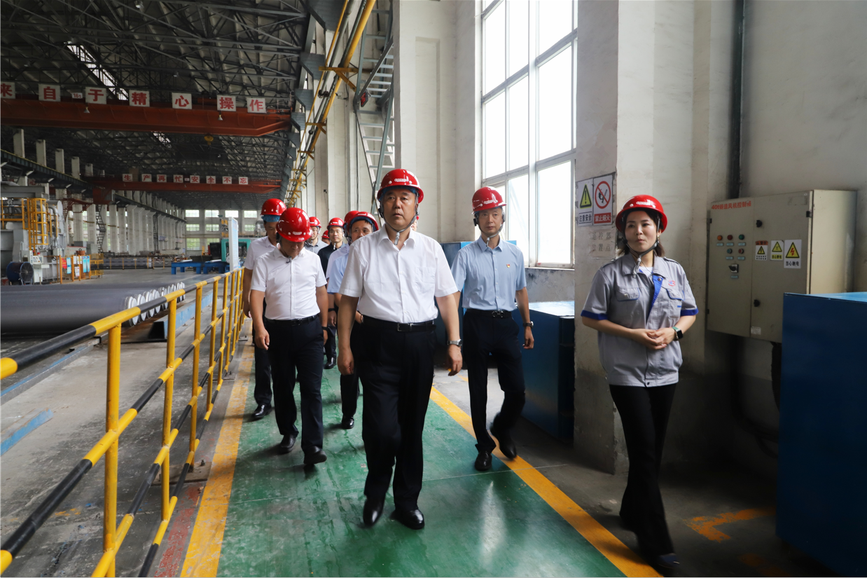 省應急廳來(lái)山東三星集團調研指導并開(kāi)展黨建共建活動(dòng)