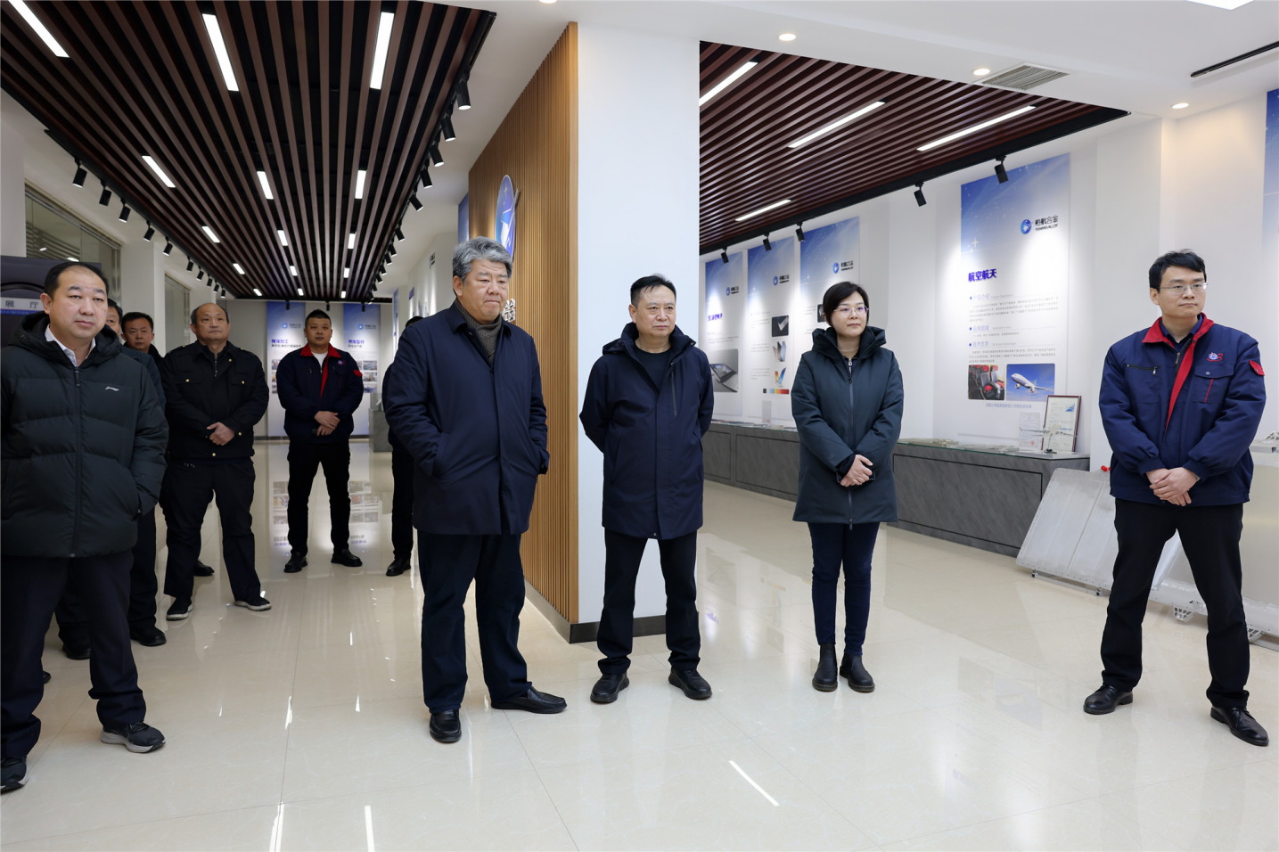 濱州市市場(chǎng)監管局來(lái)山東三星集團調研