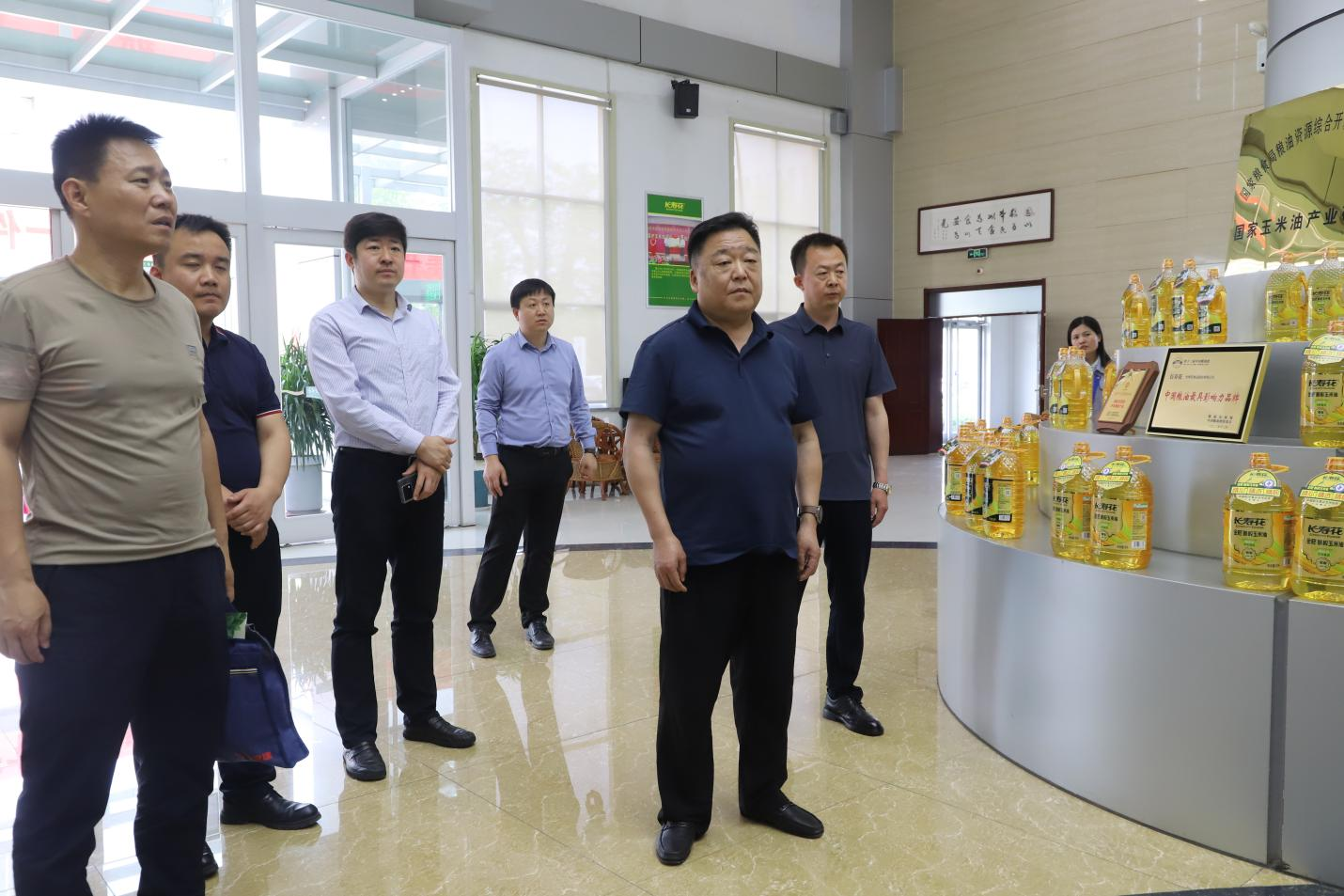 駐鄒平市省派工作隊來(lái)山東三星集團調研