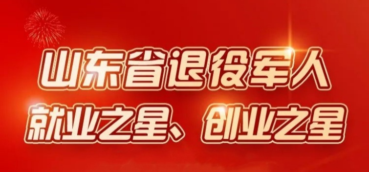 點(diǎn)贊！張迪榮獲山東省退役軍人就業(yè)之星