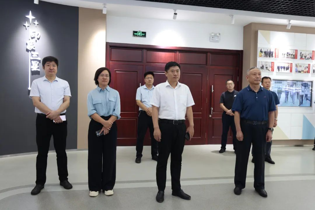 鄒平市委副書(shū)記劉德軍來(lái)山東三星集團調研