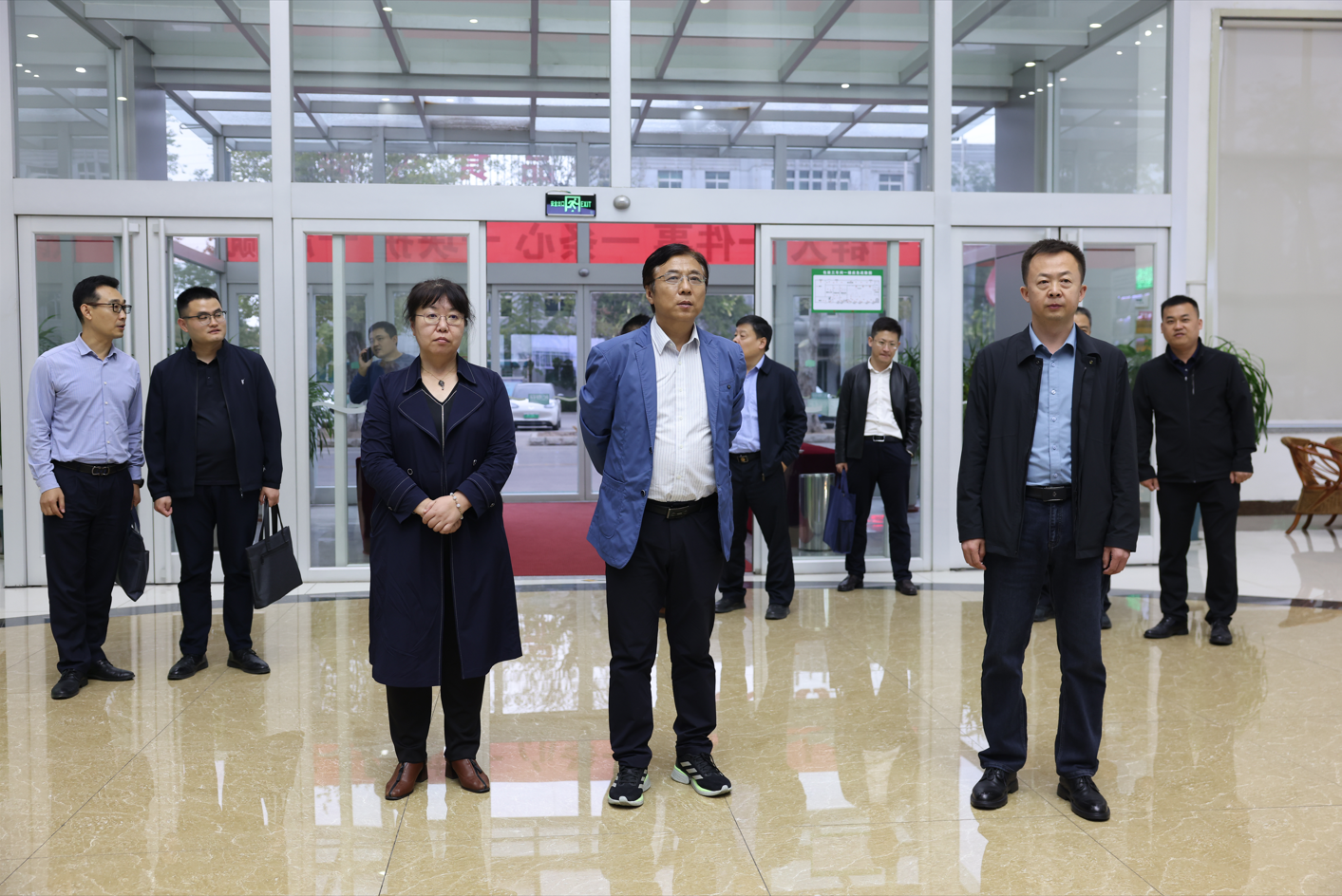 省市場(chǎng)監管局促進(jìn)處、濟南商標協(xié)查中心一行來(lái)山東三星集團調研