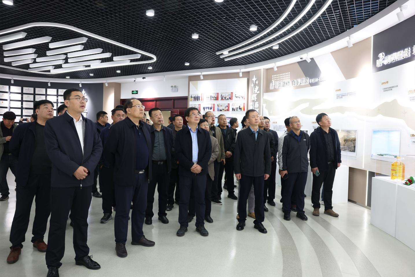 河北省農業(yè)農村廳考察團來(lái)山東三星集團考察