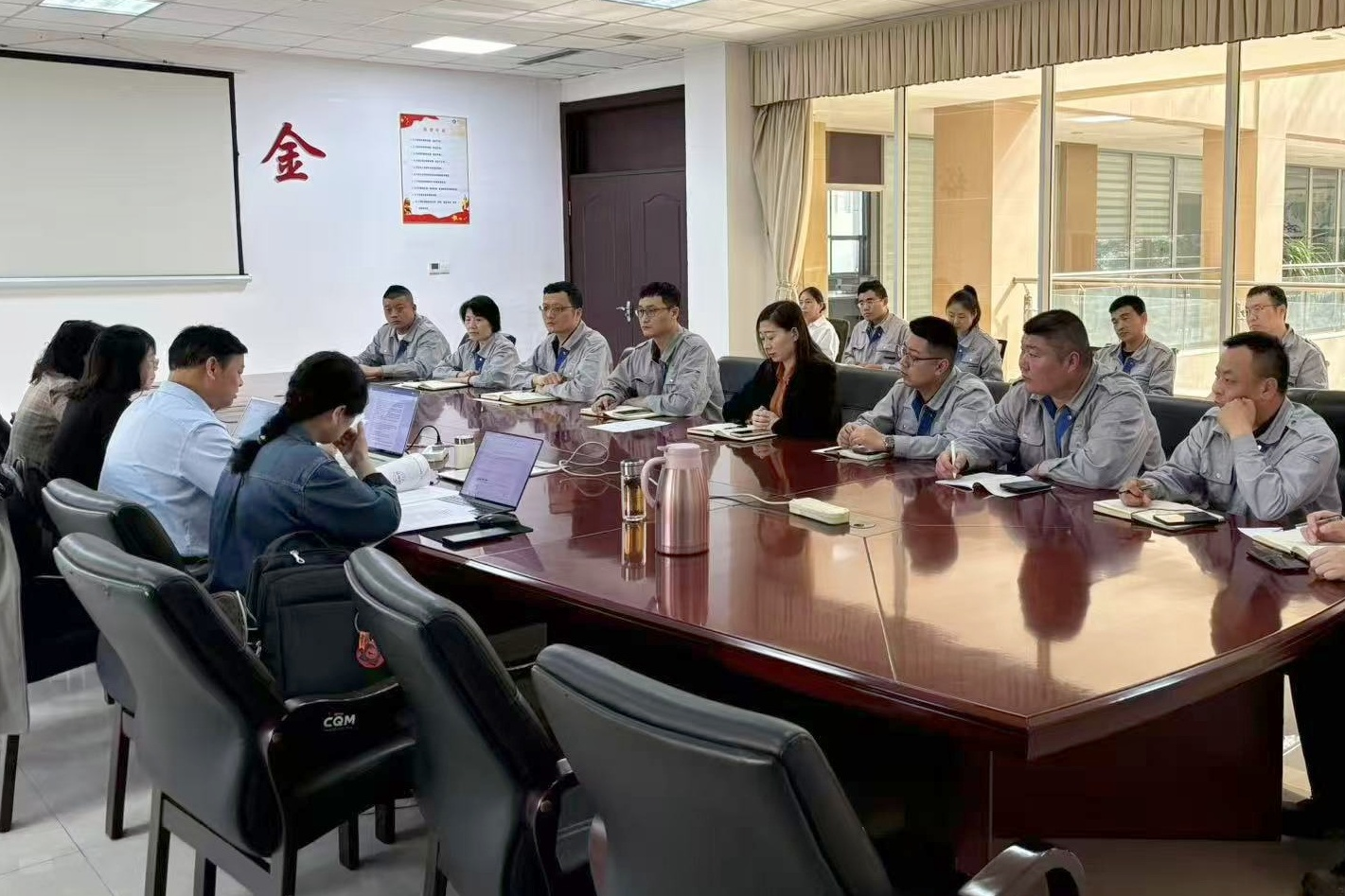 對標提升 提質(zhì)增效｜裕航合金公司順利通過(guò)三體系再認證審核