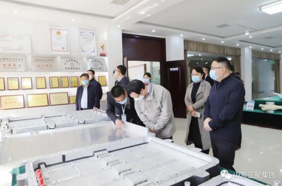 2020中德輕量化技術(shù)年會(huì )與會(huì )嘉賓來(lái)山東三星集團參觀(guān)考察
